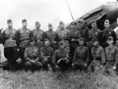 MiG-3 and pilots of 148 IAP Summer 1941