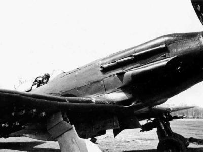 MiG-3 with rockets