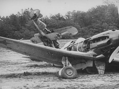 Wreck of MiG-3