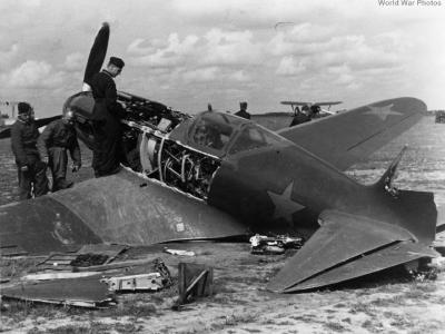 Wreck of MiG-3, Summer 1941