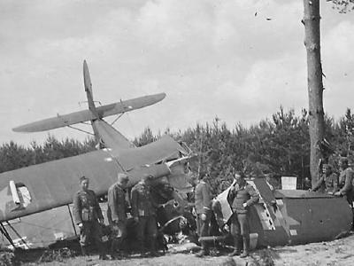 Destroyed Po-2 Kukuruznik 1941