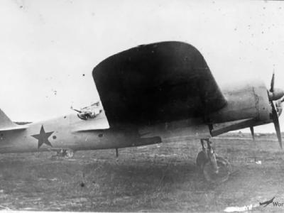 Bomber Tupolev SB 