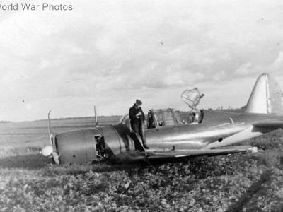Crashed Su-2 11