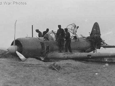 Crashed Su-2 12