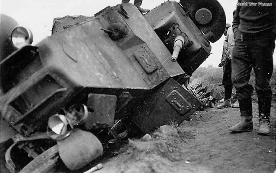 BA-10 armored car