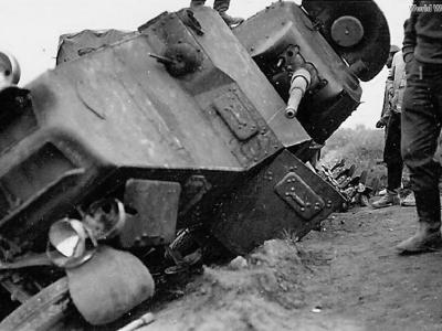 BA-10 armored car