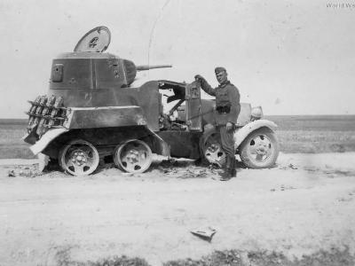 Burned out BA-10M
