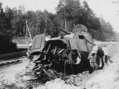 Destroyed BA-10M