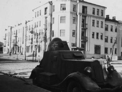Armored car BA-20 2