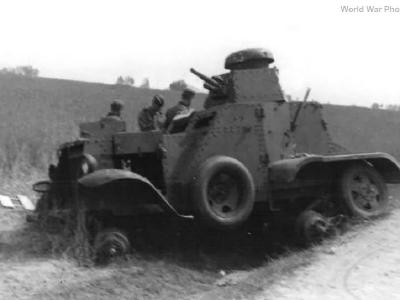 armoured car BA-27M