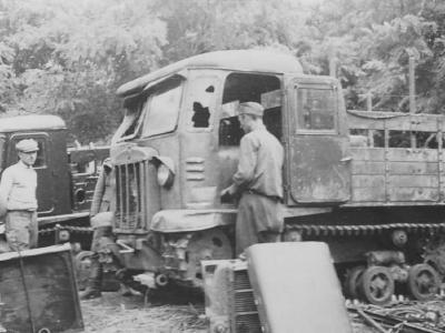 German STZ-5 artillery tractor