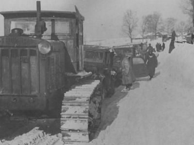Russian Stalinetz S-65 tractor 1942