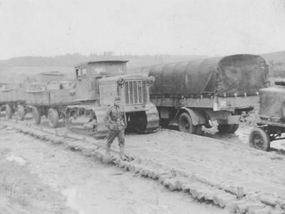 Russian Stalinetz S-65 tractor photo
