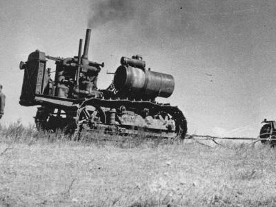 Russian Stalinetz tractor S-60