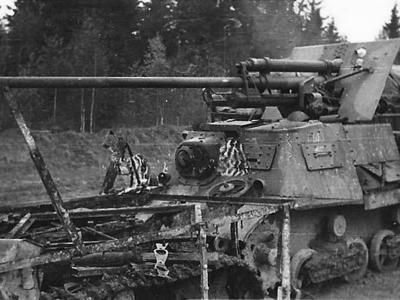 ZiS-30 57 mm self propelled anti tank gun