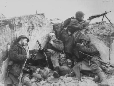Soviet soldiers Stalingrad