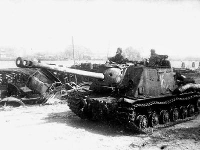 ISU-122S of the 3rd Belorussian Front, Pilau April 1945