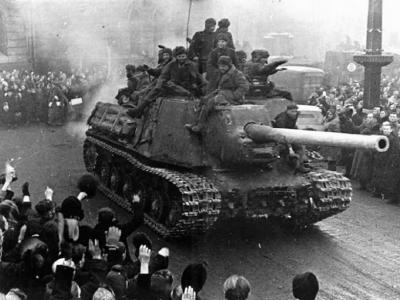 ISU-122 Poland 1945