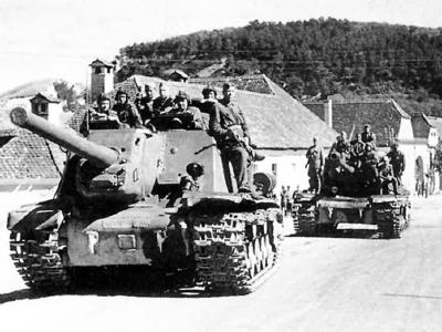 ISU-122 of the 3rd Ukrainian Front, Romania 1944