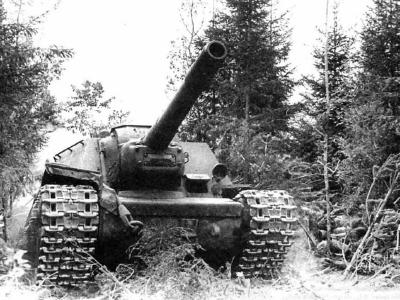 SU-152 of the 1539th Heavy Self-Propelled Artillery Regiment