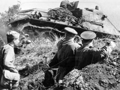 SU-85 in action