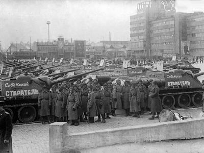 SU-85 guns Svierdlovsk 1944