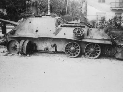 Destroyed SU-85