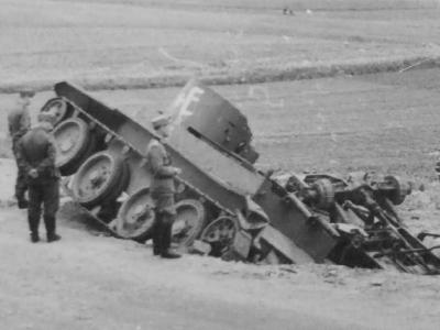 BT-2 tank russia