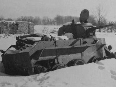 BT-7 winter Russland