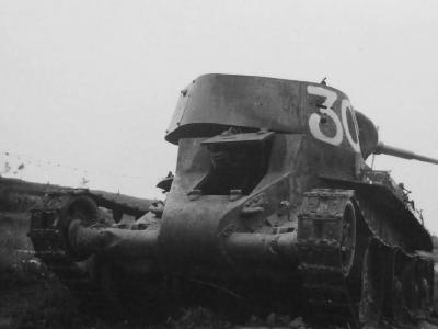 Soviet tank BT 7 25