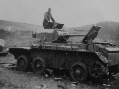 Soviet tank BT-7 27