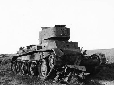 Soviet tank BT-7 28