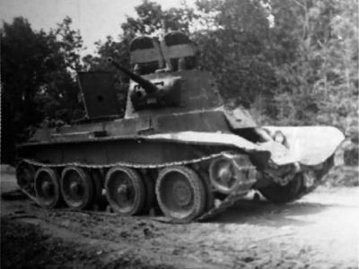 Soviet tank BT 7 5