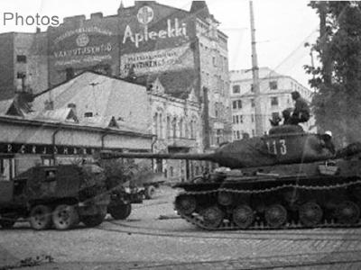 IS-2 „113” in Viipuri (Vyborg) 1944