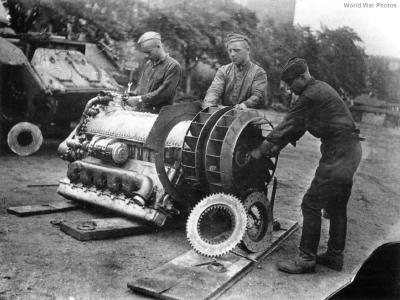 IS-2 engine W-2-IS 1945