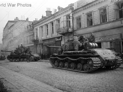 IS-2 in Rzeszow 1944