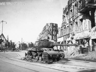 Destroyed IS-2 1945