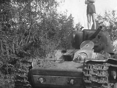 KV1 Schaulen in Lithuania 1941