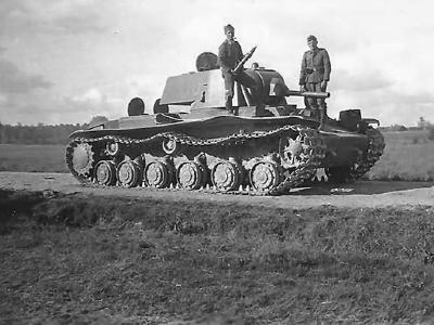 KV1 tank model 1939 – Pskov Pleskau Russia 1941