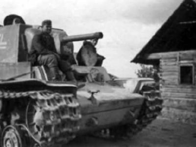 German KV-1 (КВ-1) tank