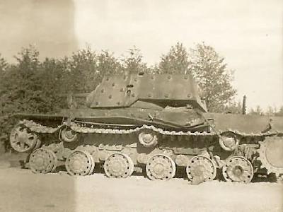 Russian heavy tank KV 1 model 1941
