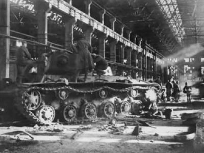 kV-1 tank 12 Stalingrad
