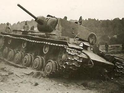 Soviet tank KV-1 model 1939