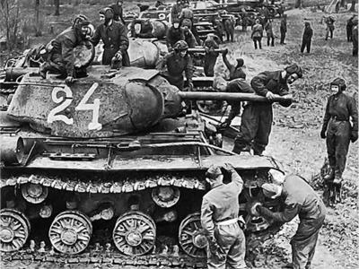 KV-1S of the 6th Guards Heavy Tank Regiment