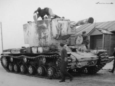 German KV-2 tank 59