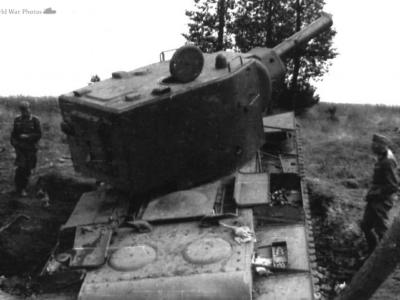 KV-2 tank 45