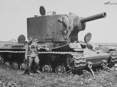 KV-2 tank 55