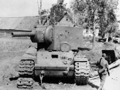 KV2 tank (model 1941) destroyed 11