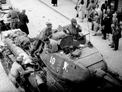 T-34-85 #10 of 36th Guards tank brigade Yugoslavia October 1944 2