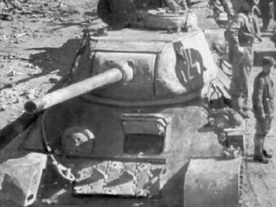Soviet T-34/85 tank